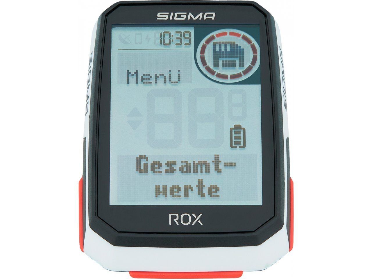 Велокомпьютер SIGMA ROX 4.0 White, HR Set