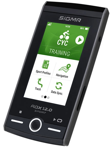 Велокомпьютер Sigma ROX 12.0 SPORT GPS Basic Серый