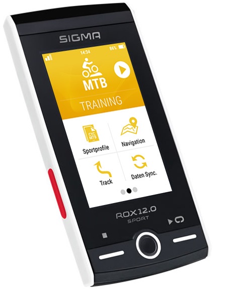 Велокомпьютер Sigma ROX 12.0 SPORT GPS Basic Белый