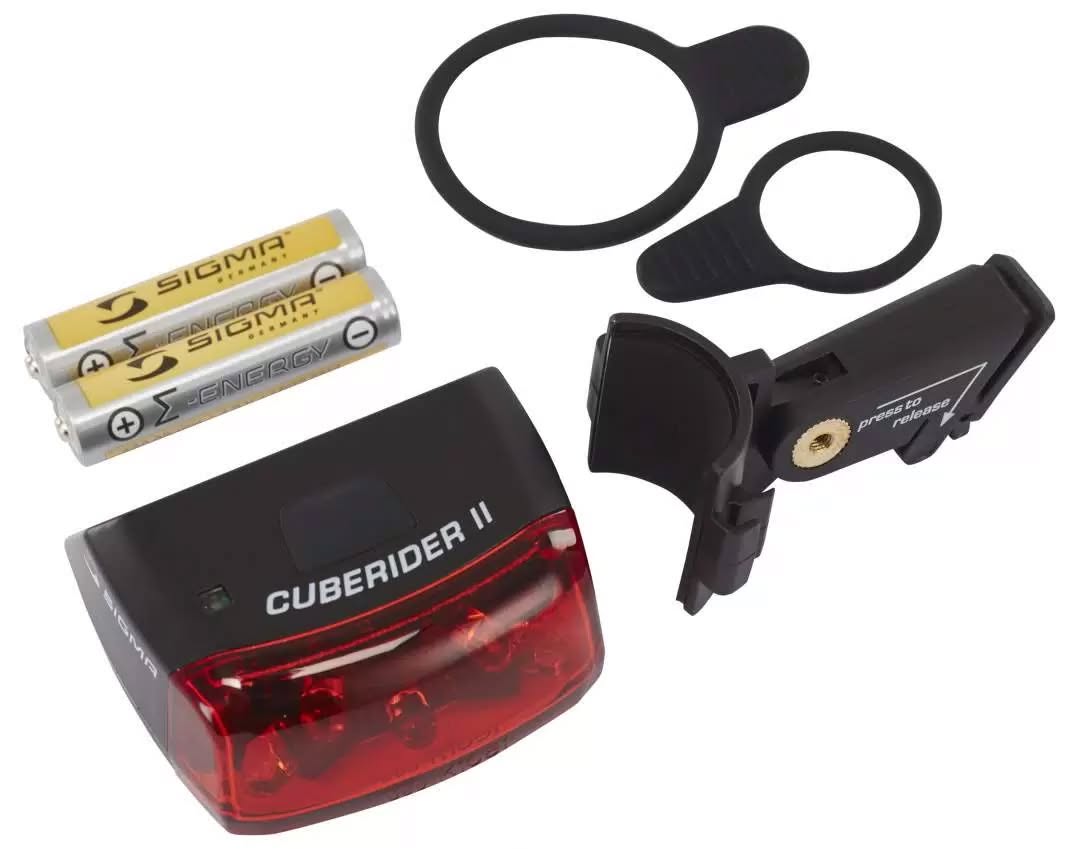 Фонарь задний SIGMA CUBERIDER II 5 диодов 1функция