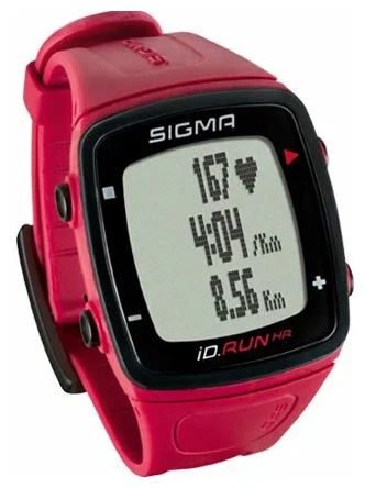 Пульсометр SIGMA iD.RUN HR rouge