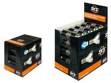 Баллончики SKS СО2 16г с резьбой 25шт. демобокс