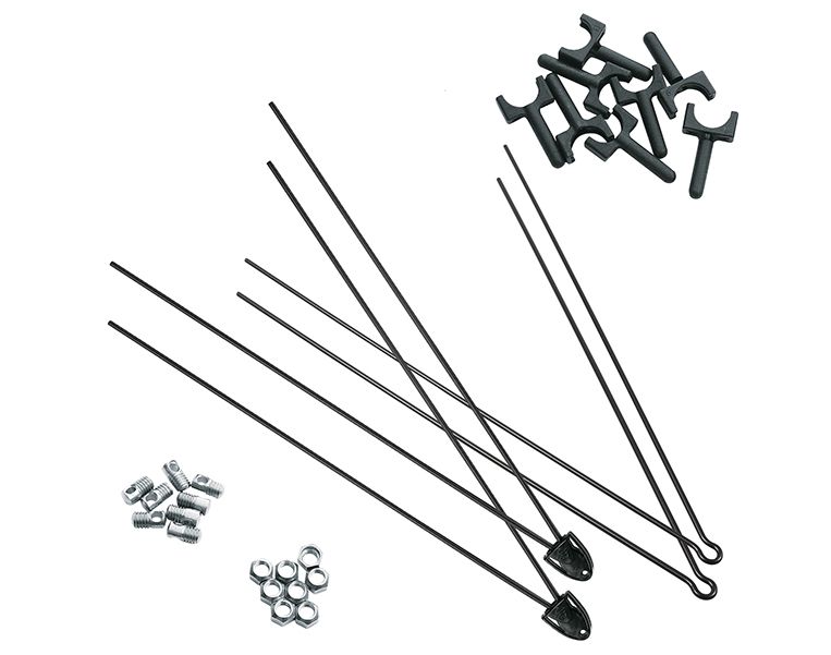 Комплект V-стоек для SKS BLUEMELS и CHROMOPLASTICS с фиксированным мостиком