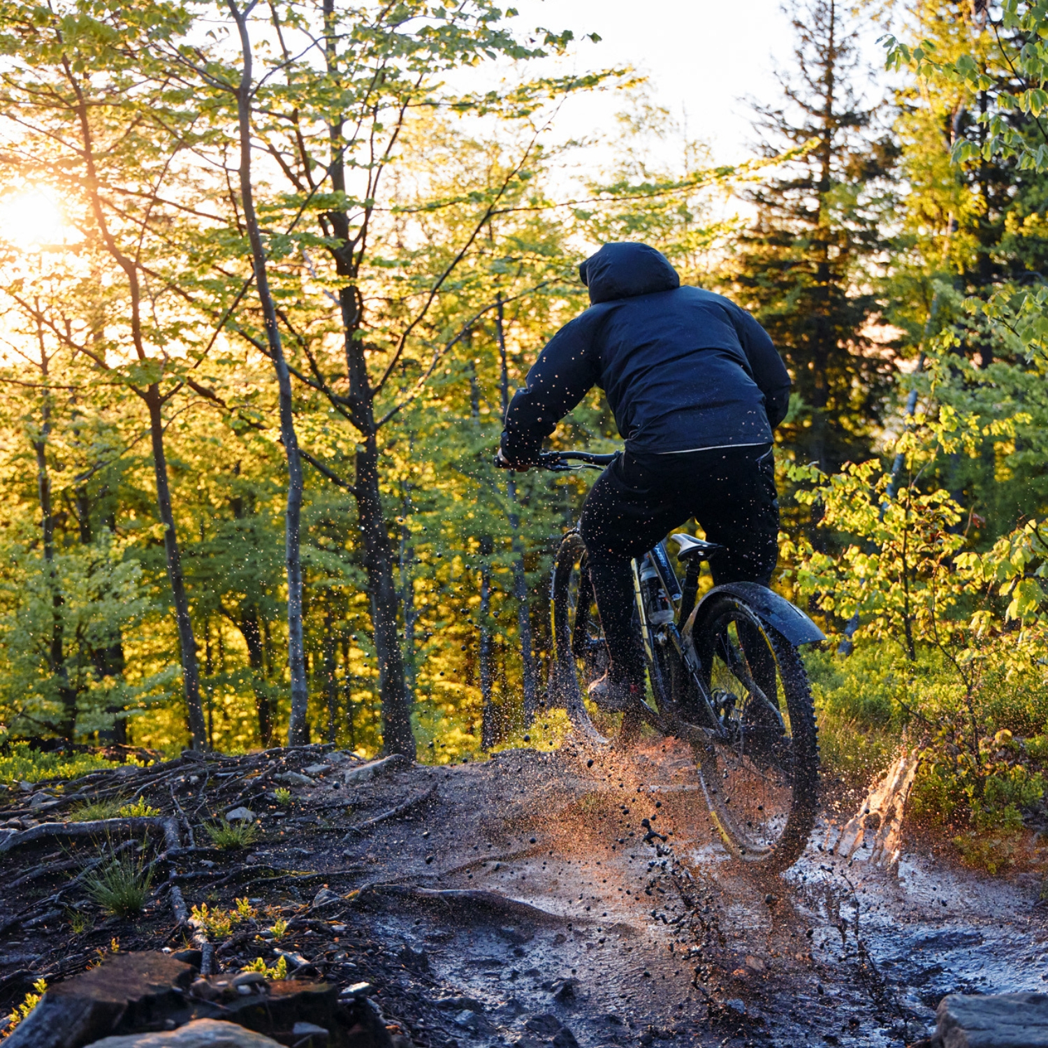 Комплект крыльев SKS MUDROCKER, цвет Черный