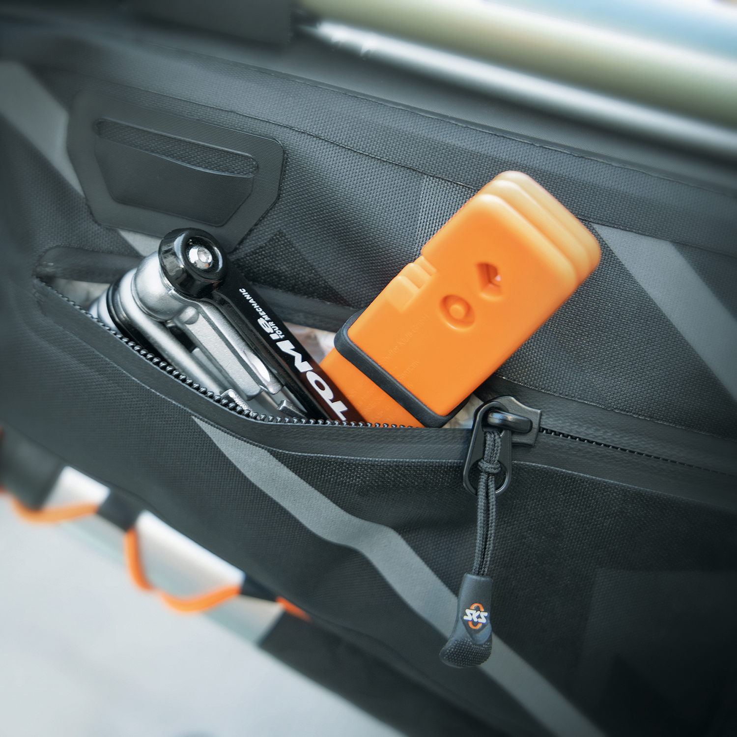 Сумка на раму SKS EXPLORE FRAMEBAG, цвет Черный