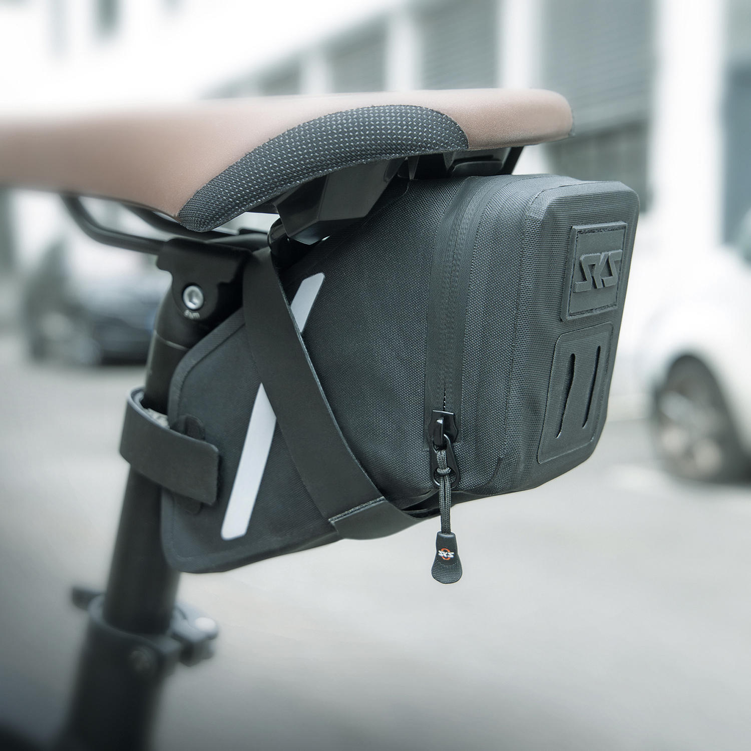 Сумка под седло SKS TRAIL SADDLEBAG M, цвет Черный