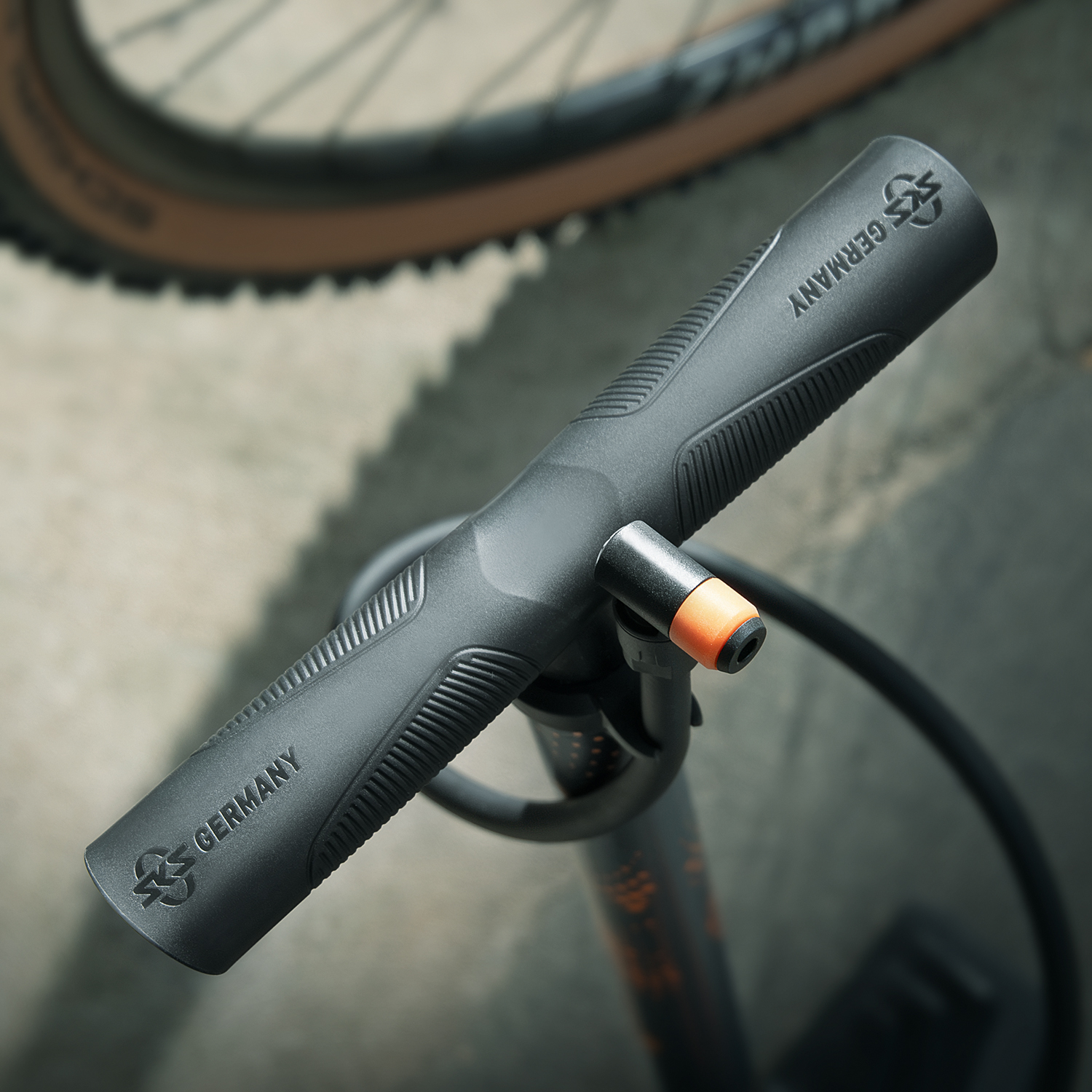 Насос напольный SKS AIRKOMPRESSOR CLIK TEC 10.0, цвет Черный