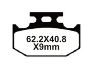 Колодки тормозные SM-060