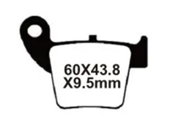 Колодки тормозные SM-151