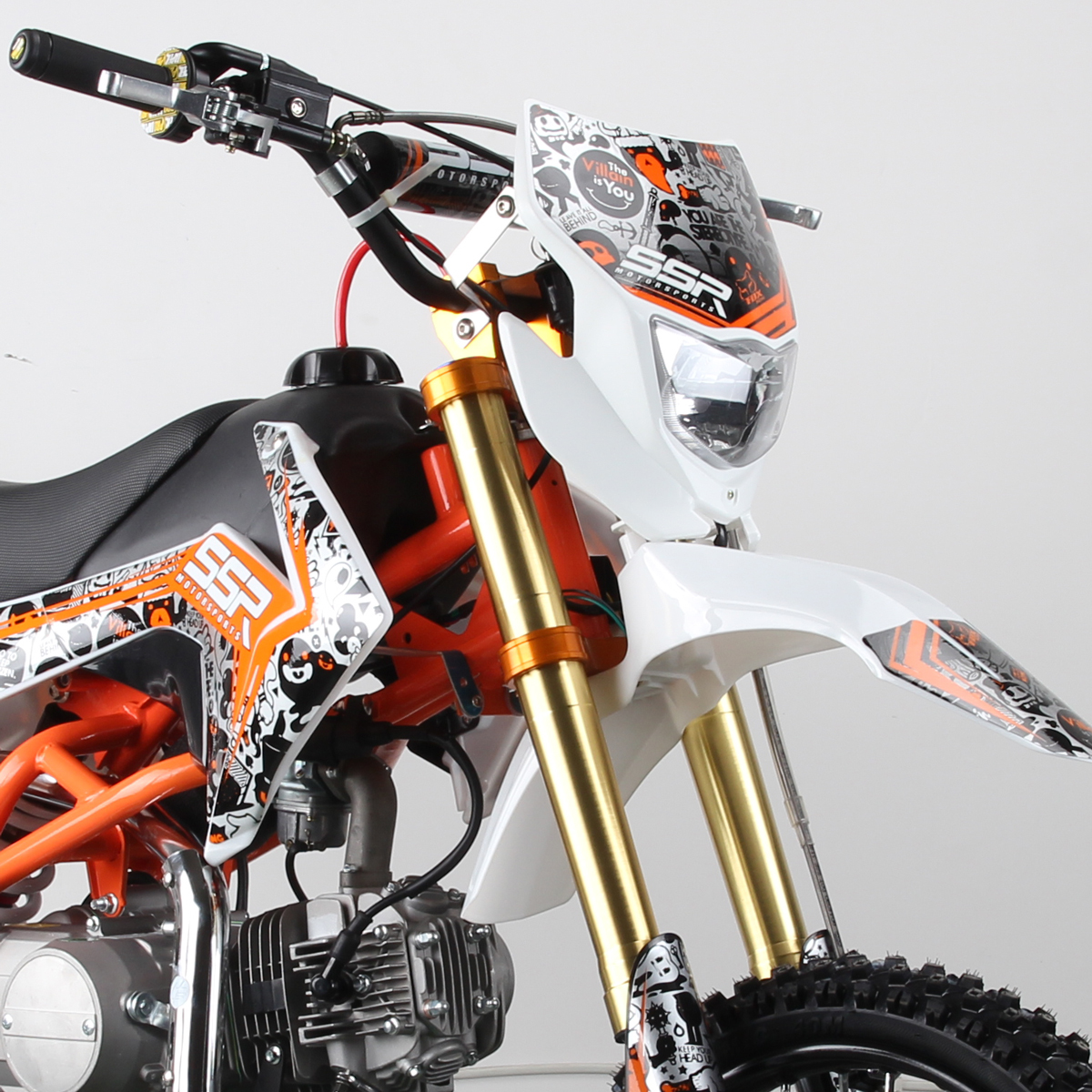 Питбайк SSSR  ATOM 125 L Atomic Orange 2