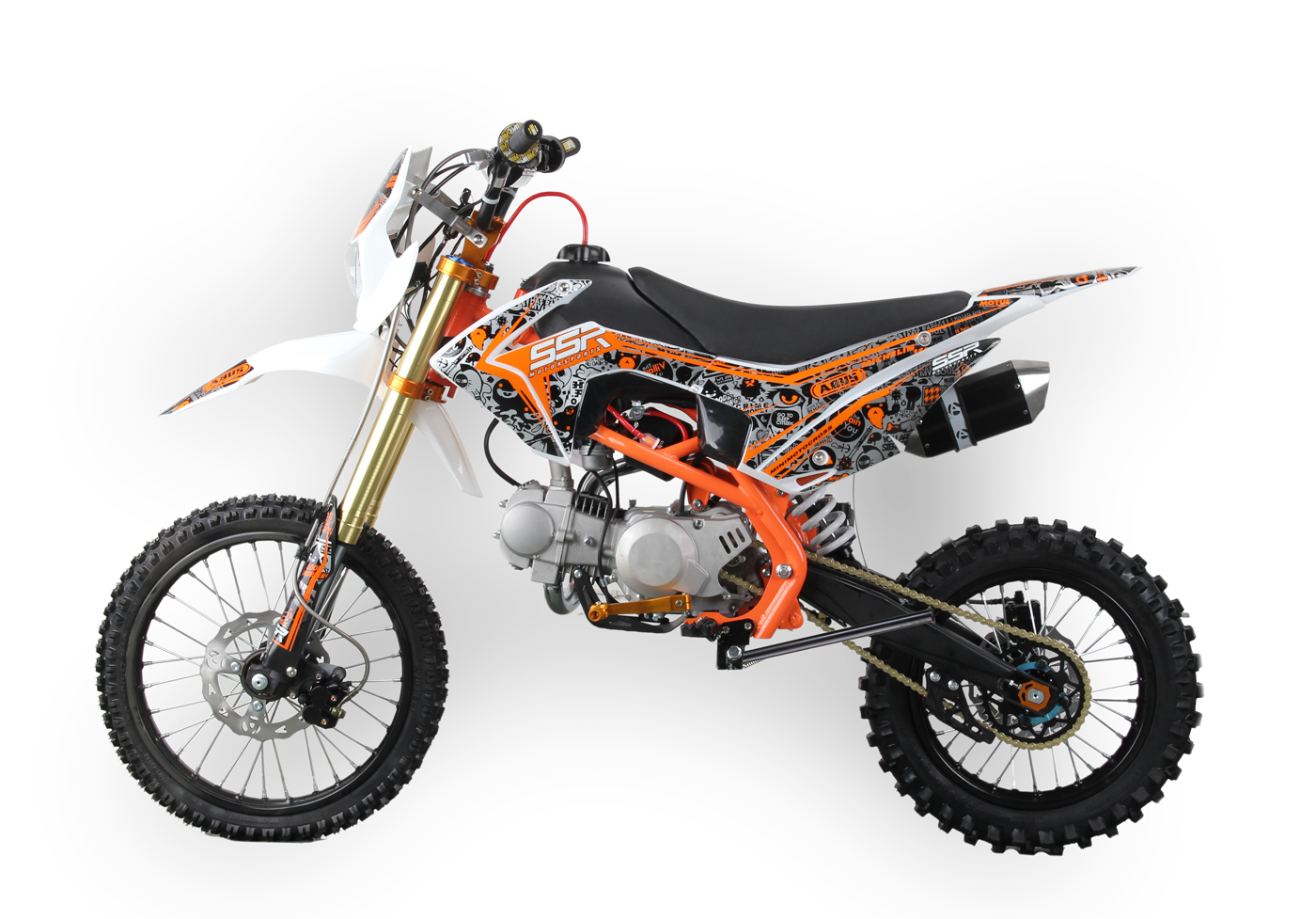 Питбайк SSSR  ATOM 125 L Atomic Orange 2