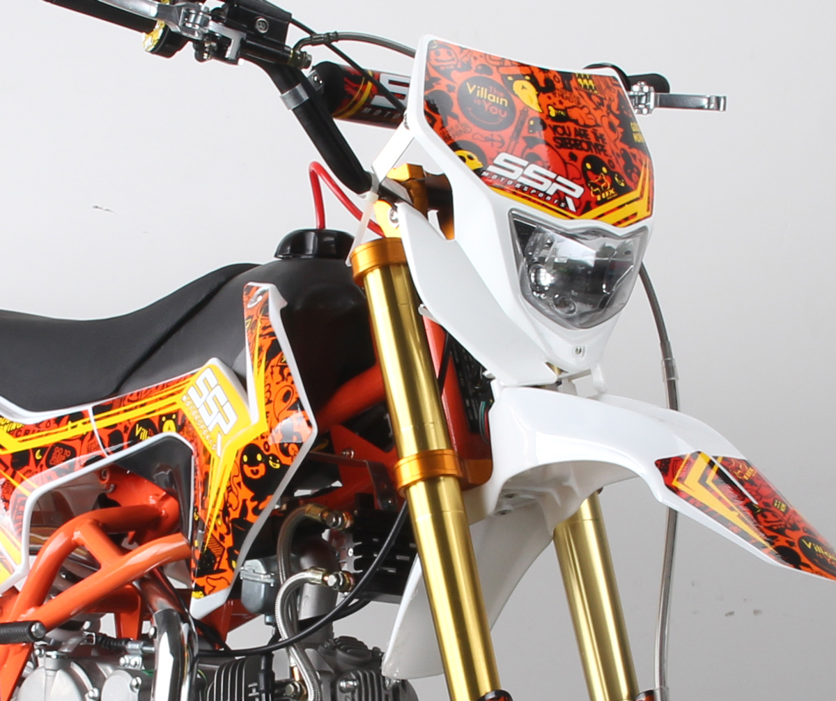 Питбайк SSSR SSR Atom 150 17/14 ОРАНЖЕВЫЙ