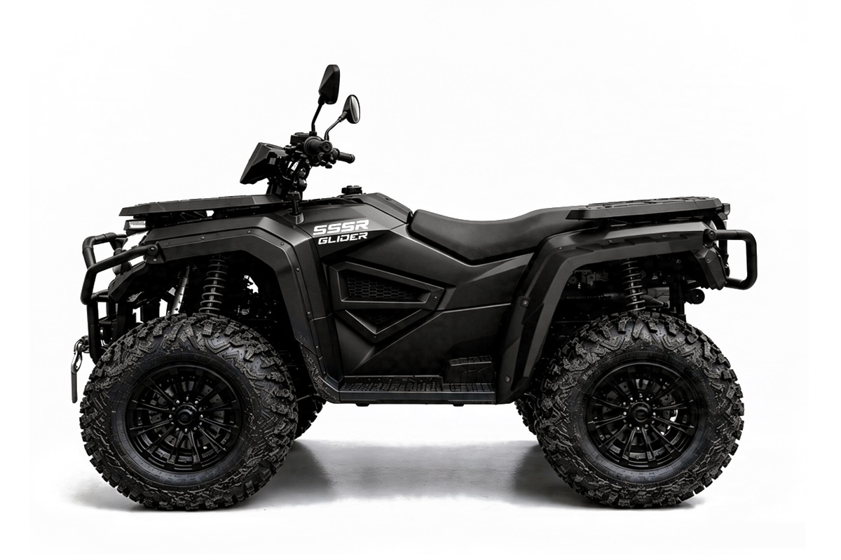 Квадроцикл SSSR 350 WR черный/красный