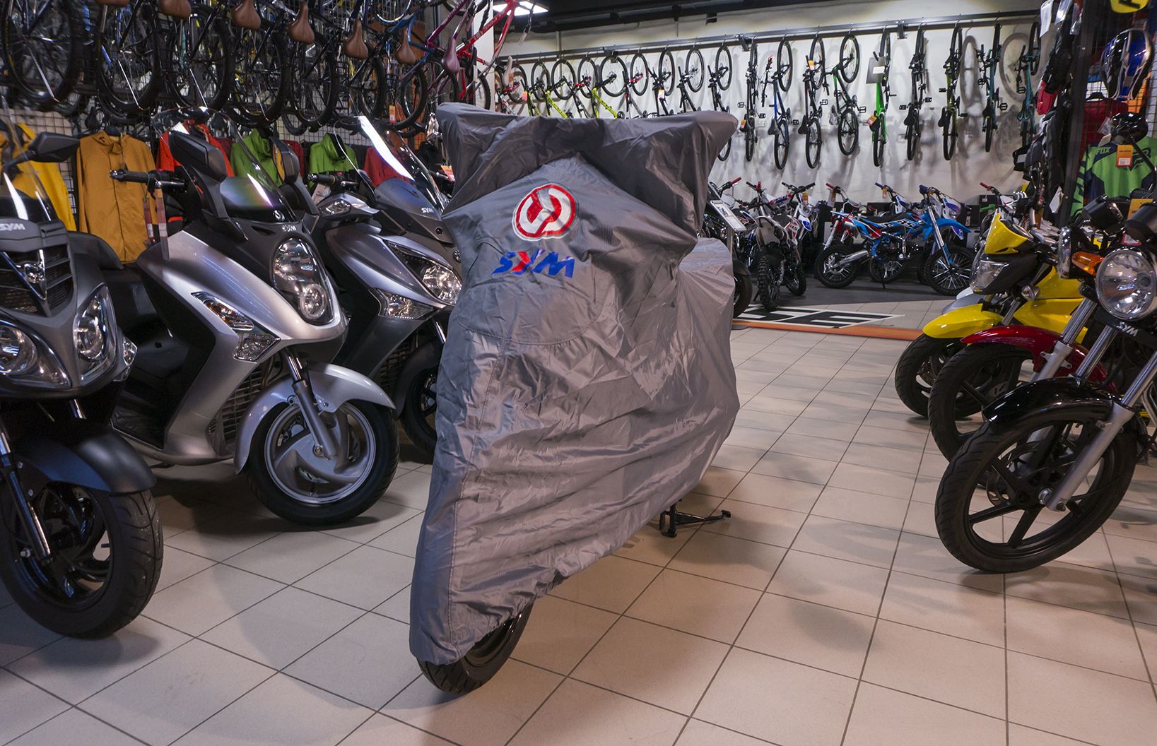 Чехол для скутера SYM Symphony 50-125  SYMSYMFBL240