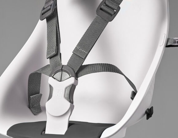 Urban Iki Фронтальное детское кресло + Compact Adapter, Koge Brown/Brown,, до 15кг