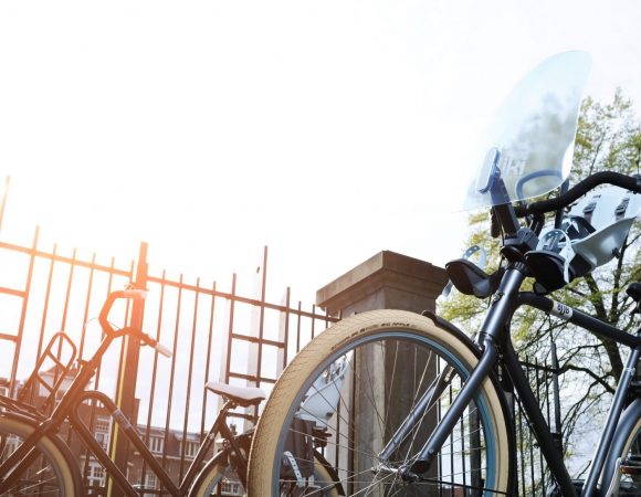 Urban Iki Фронтальное детское кресло + Compact Adapter, Koge Brown/Brown,, до 15кг