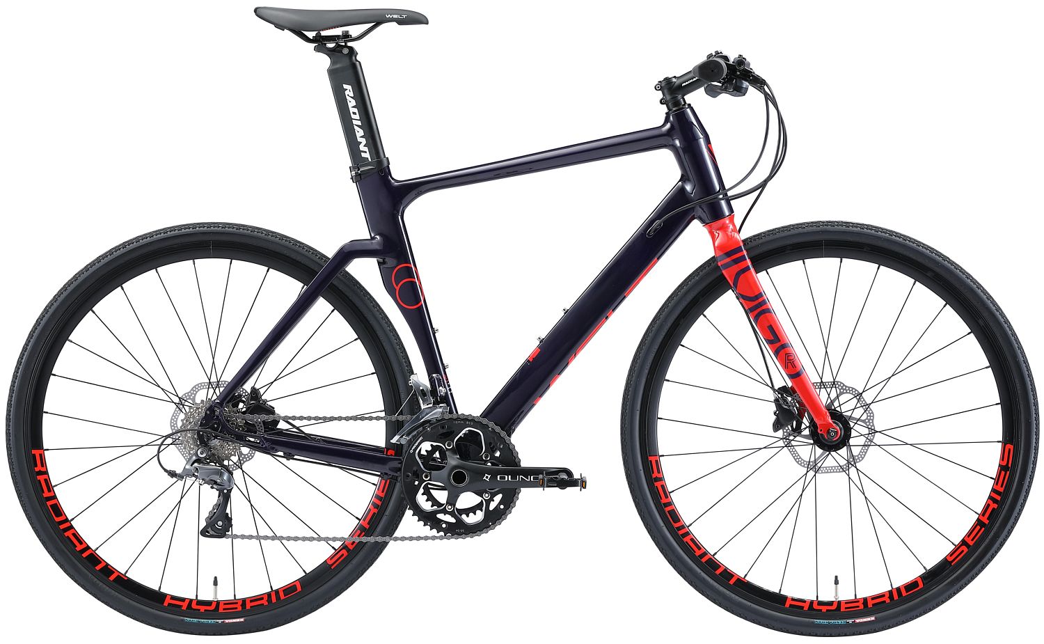 Велосипед Welt VIGO 2021 Violet/red