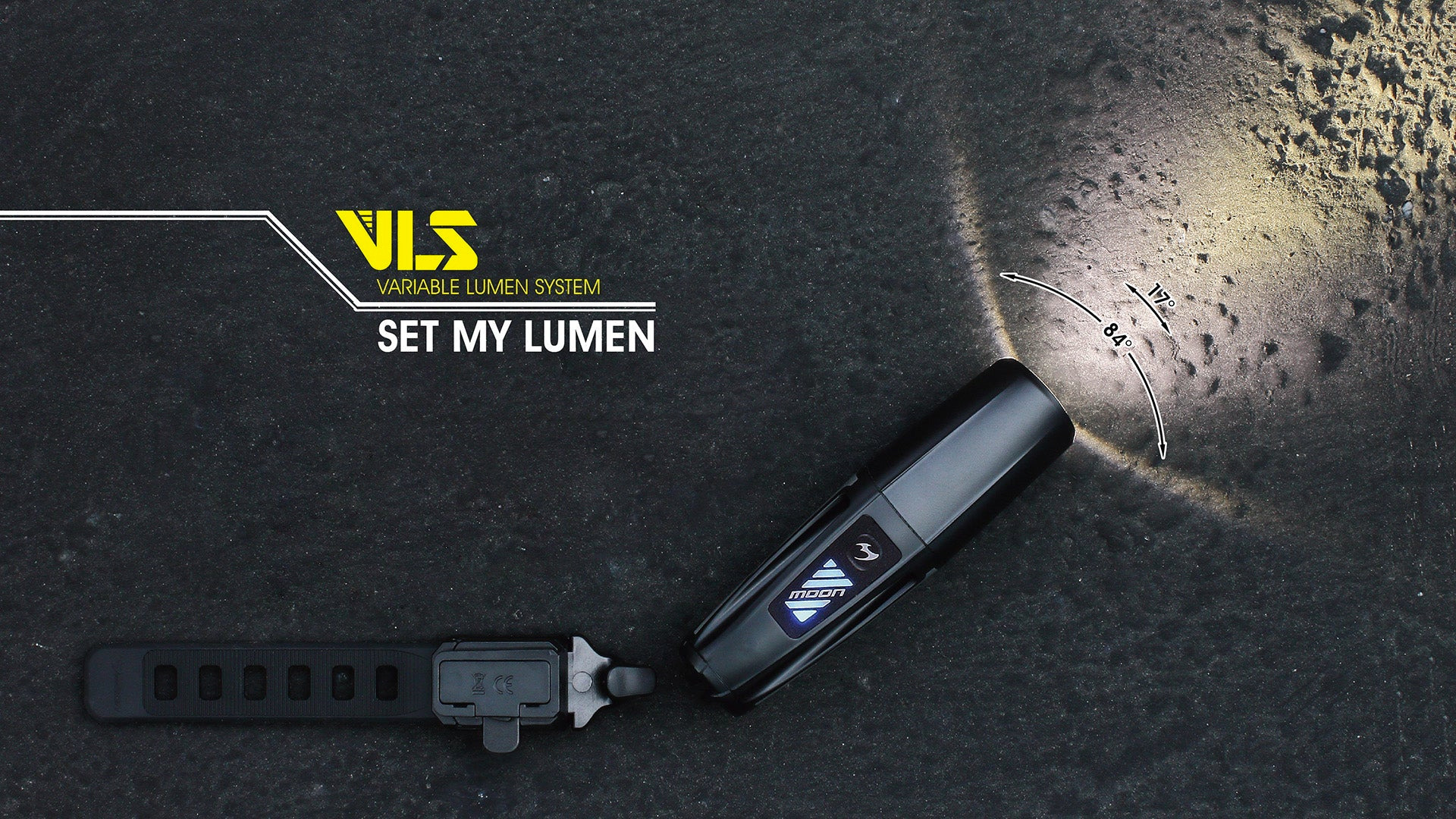 Фонарь передний Moon VORTEX, 1000 Лм, 7 режимов, USB‑C (версия 2025)