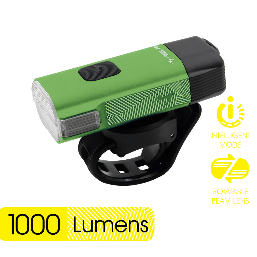 Фонарь передний Moon RIGEL PRO (C3-Army Green), 1000 Лм, 6 режимов, USB‑C (версия 2025)