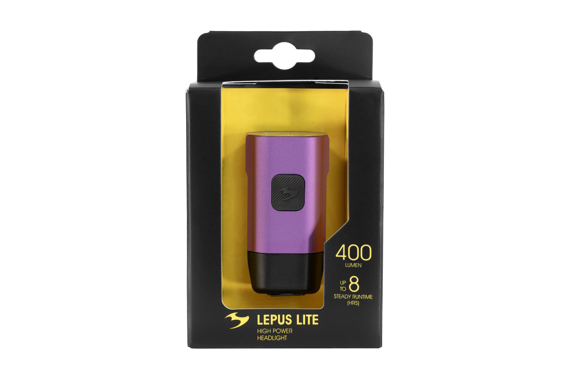 Фонарь передний Moon LEPUS LITE (C5-Orchid Purple), 400 Лм, 6 режимов, USB-C