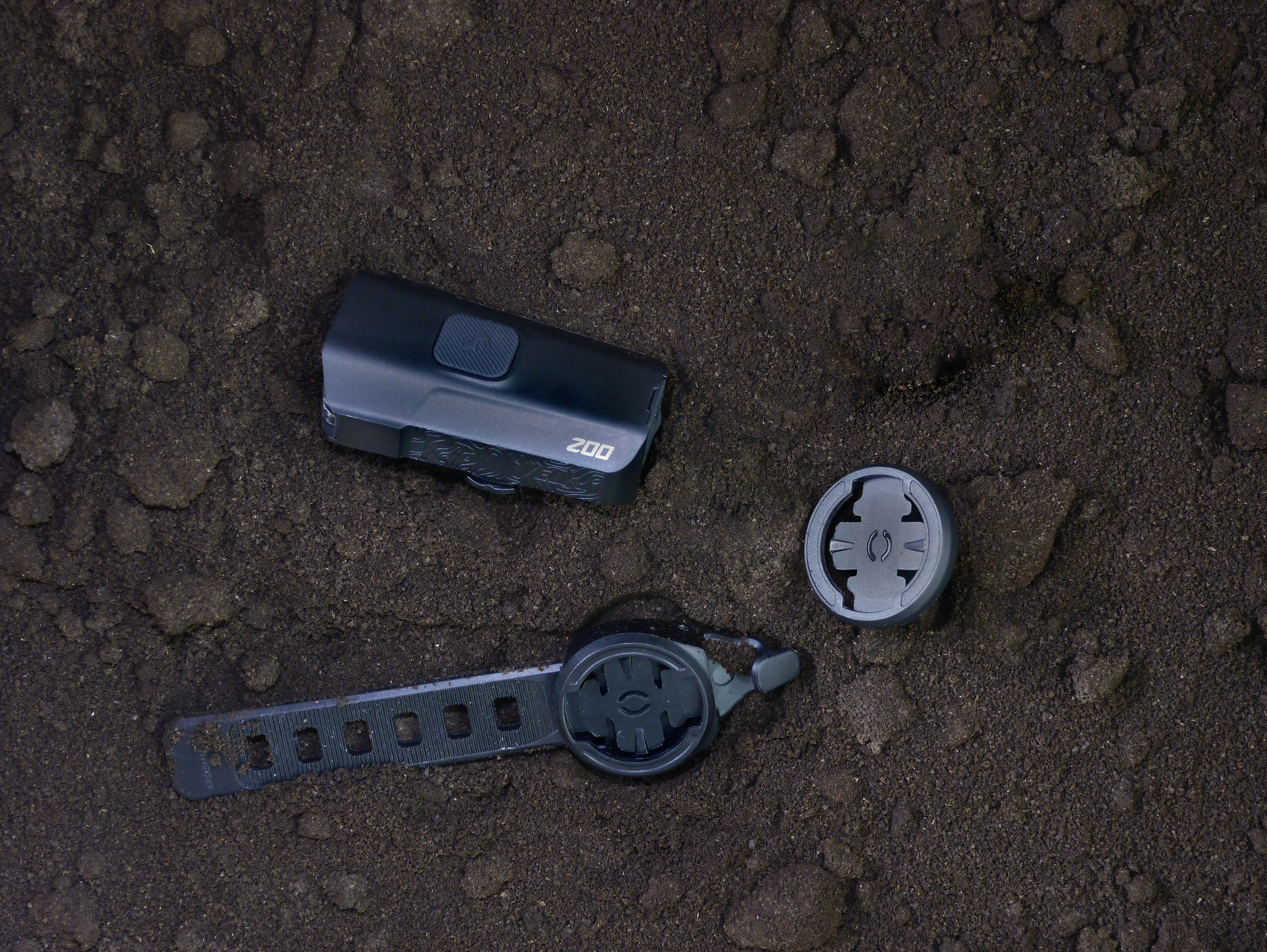 Фонарь передний Moon VELA 200 (C1-Black), 200 Лм, 4 режимов, USB‑C