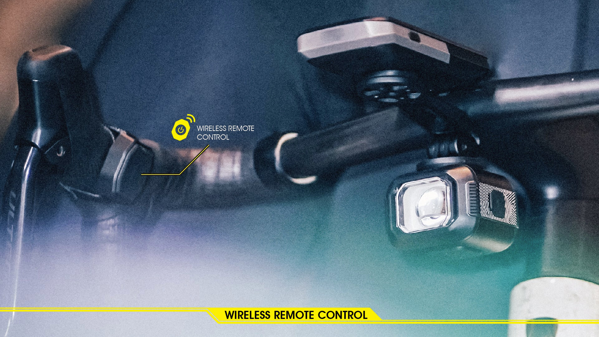 Фонарь передний Moon TITAN MAX (C4-Sky Blue), 1700 Лм, 7 режимов, USB‑C