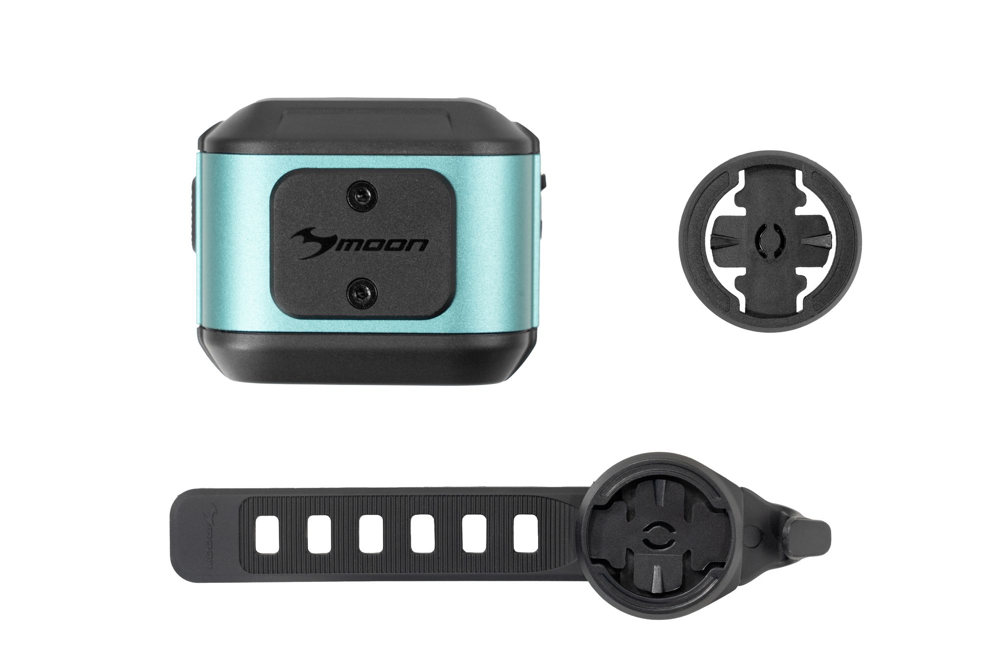 Фонарь передний Moon TITAN MINI (C2-Sealfoam Teal), 700 Лм, 6 режимов, USB‑C
