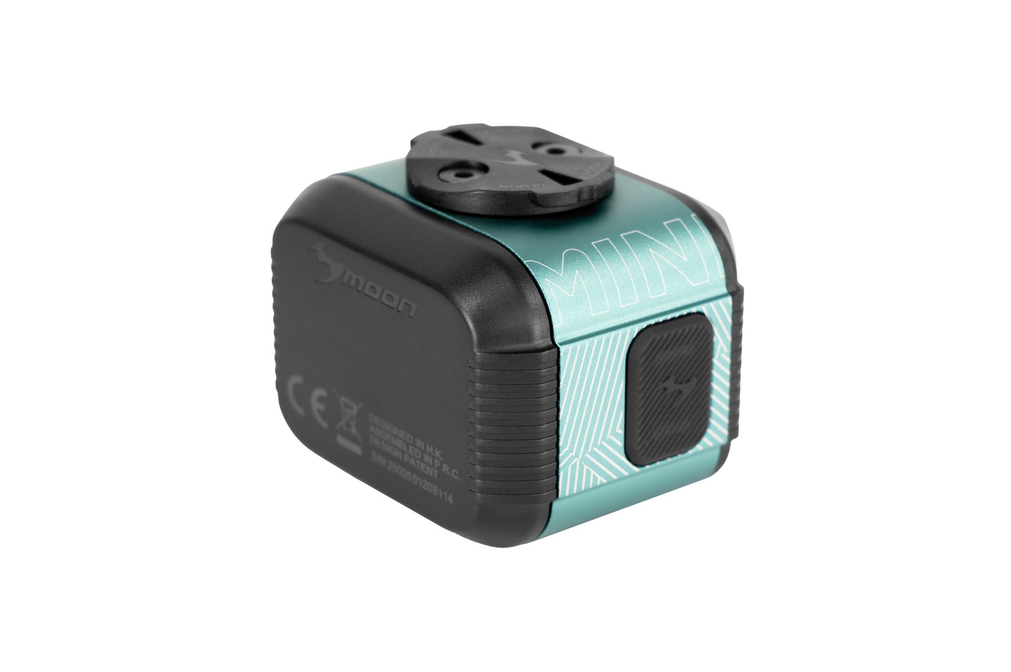 Фонарь передний Moon TITAN MINI (C2-Sealfoam Teal), 700 Лм, 6 режимов, USB‑C