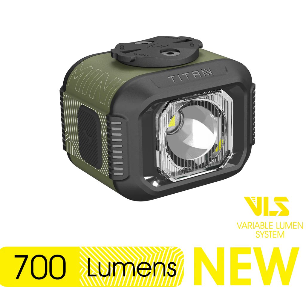 Фонарь передний Moon TITAN MINI (C3-Army Green), 700 Лм, 6 режимов, USB‑C