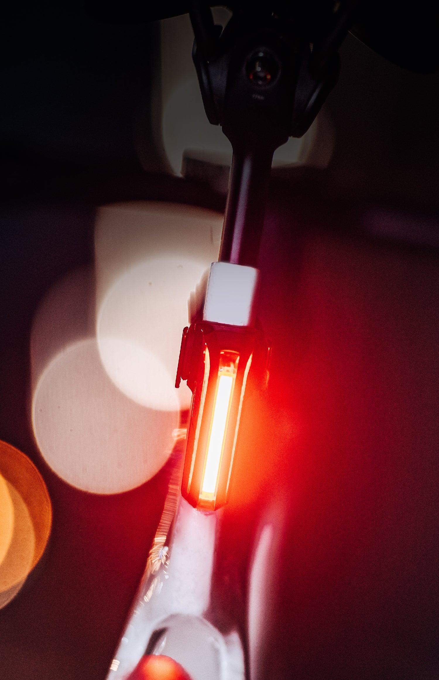 Фонарь задний Moon CERBERUS SENSE, 150 Лм, 11 режимов, USB‑C