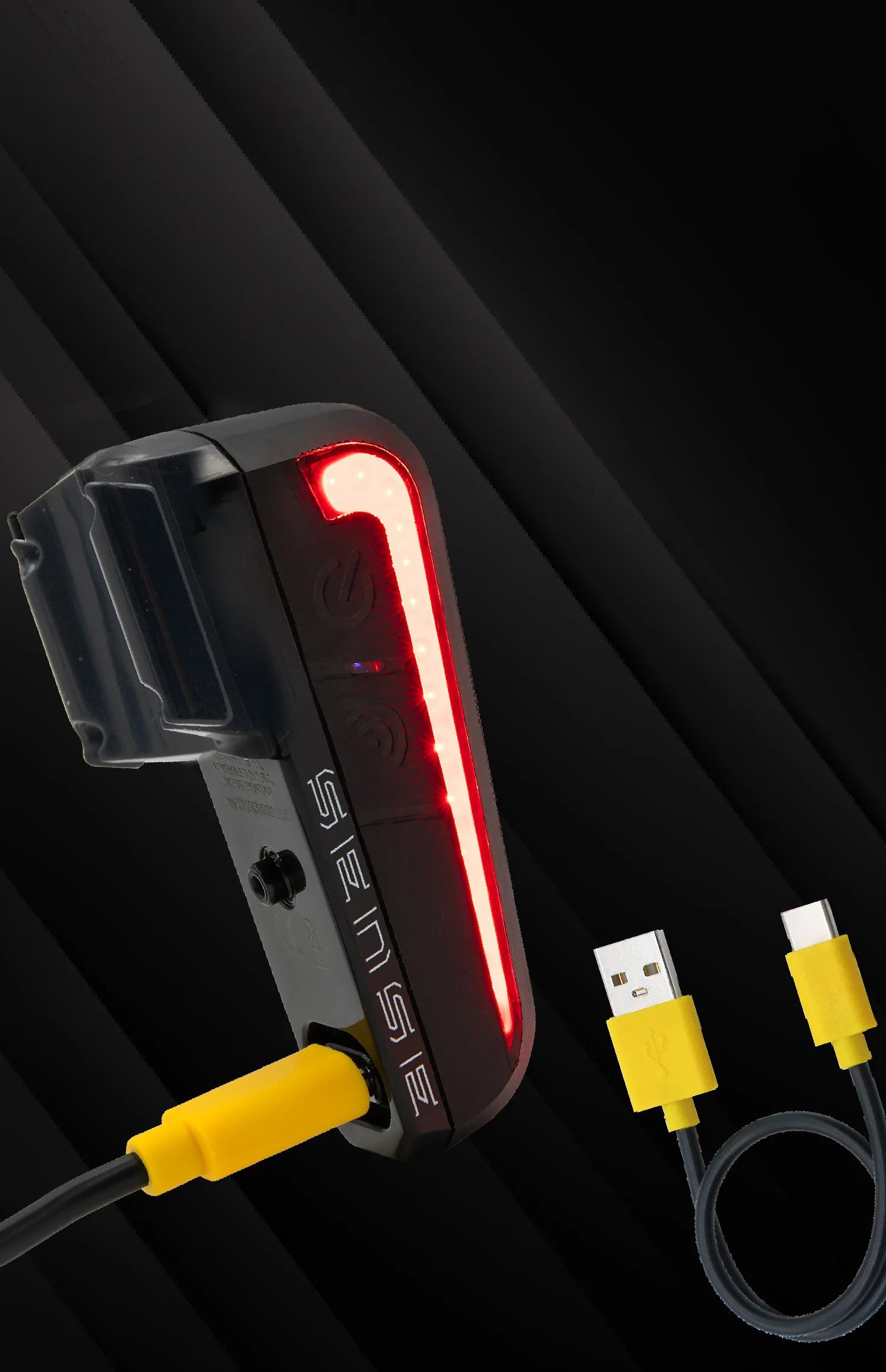 Фонарь задний Moon CERBERUS SENSE, 150 Лм, 11 режимов, USB‑C