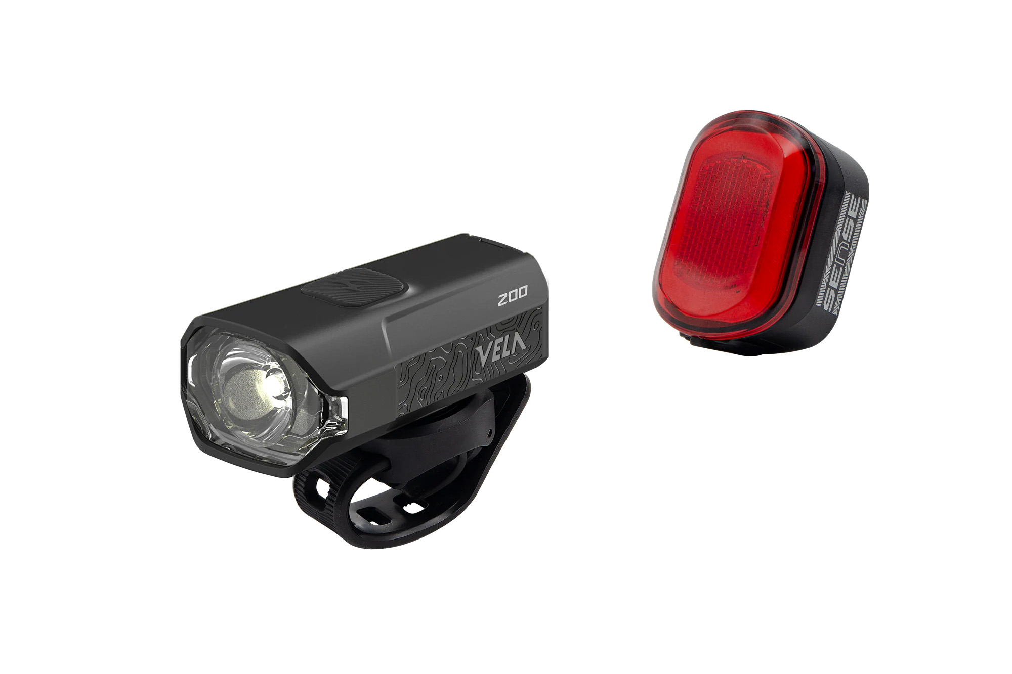 Набор фонарей Moon VELA 200 (Black) & ORION