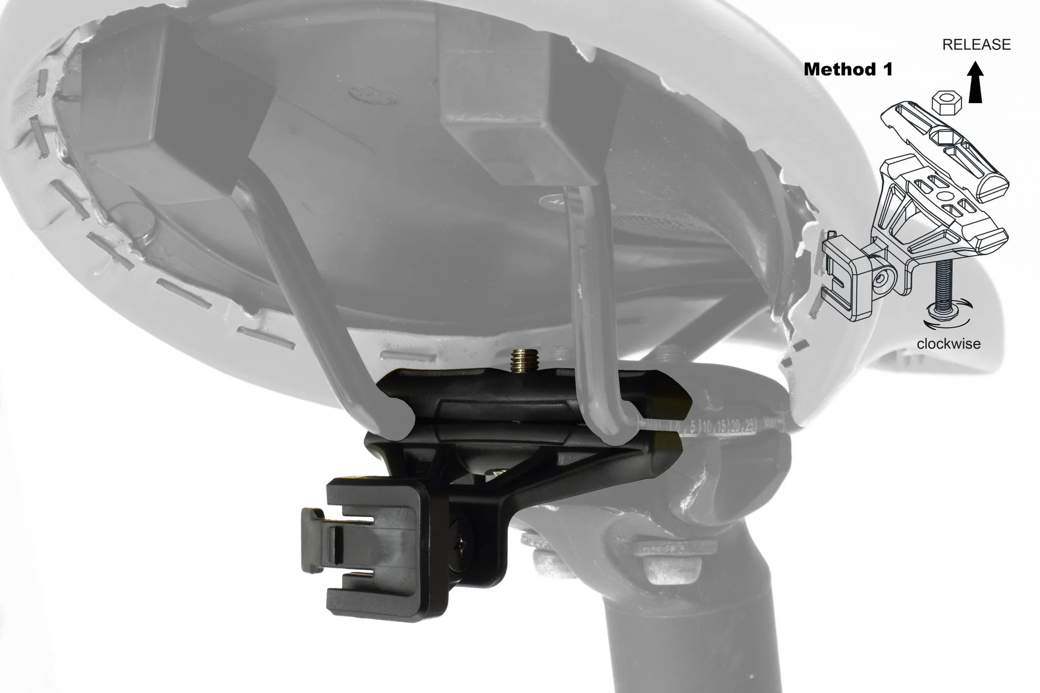 Крепление Moon на рамки седла для Shield/Shield-X/Comet/Crescent/Lunar/Ring/Pulsar/Nebula/Gemini/Com