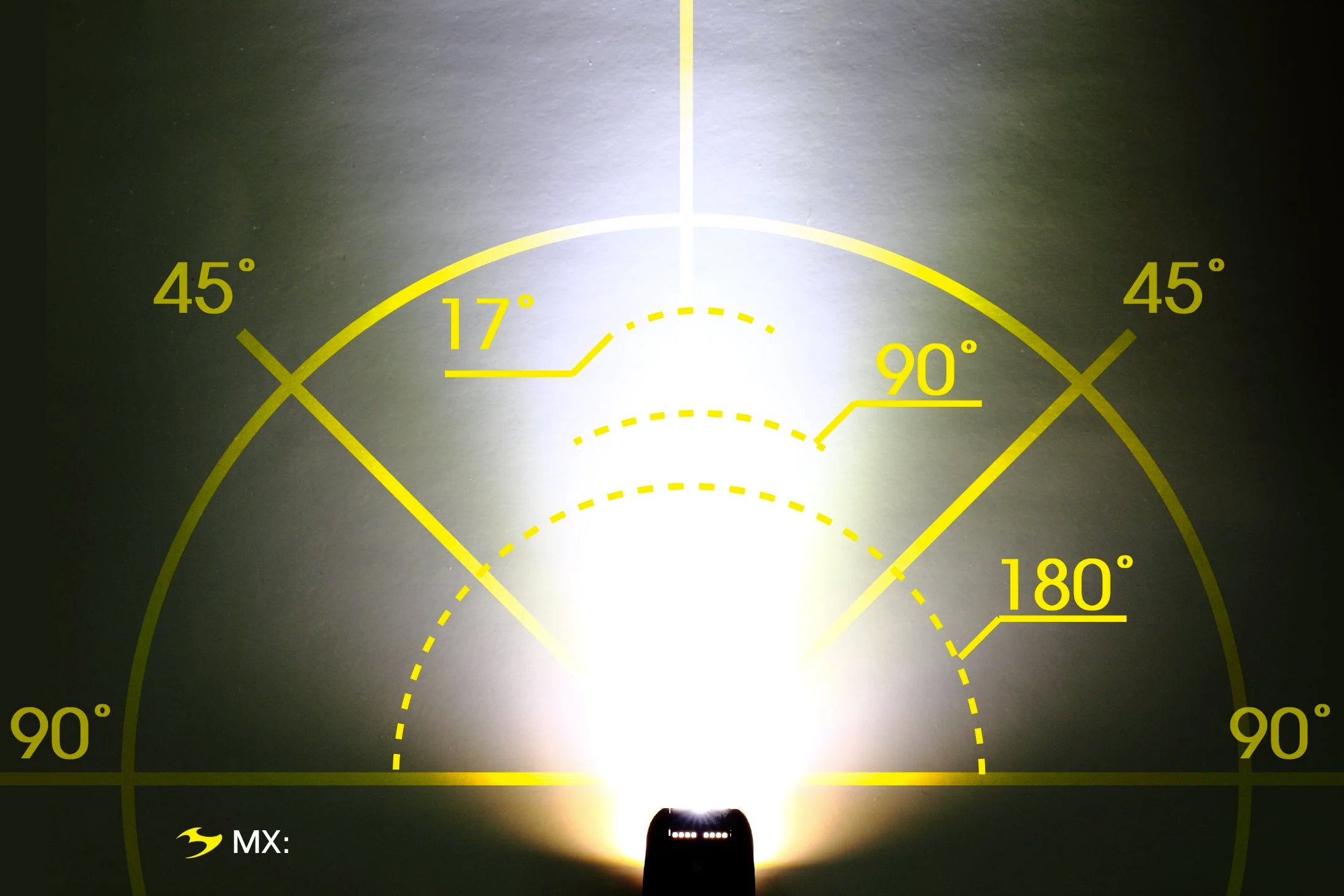 Фонарь передний Moon MX-HM, 400 Лм, 7 режимов, USB‑C