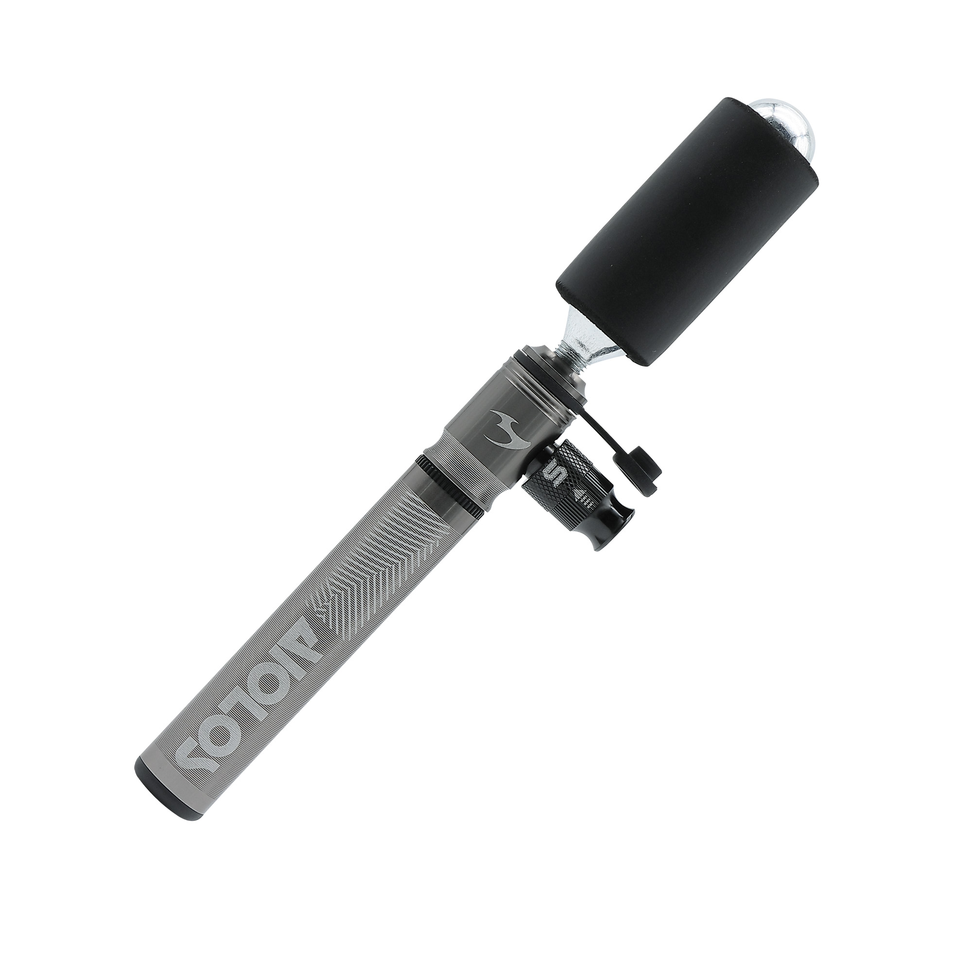 Насос ручной  с возможностью установки CO2 баллона Moon Aiolos Dual, 160 PSI /11 BAR, 135mm, 89g, Al