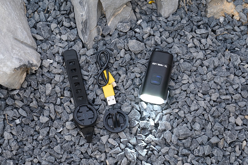 Велофара Moon Rigel Lite 500 люмен, 2 диода, 6 режимов, USB-C