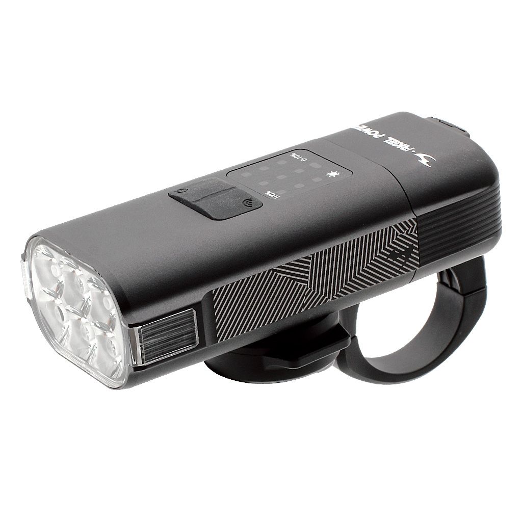 Велофара Moon Rigel Power 3600 люмен, 6 диодов, 8 режимов, USB-C