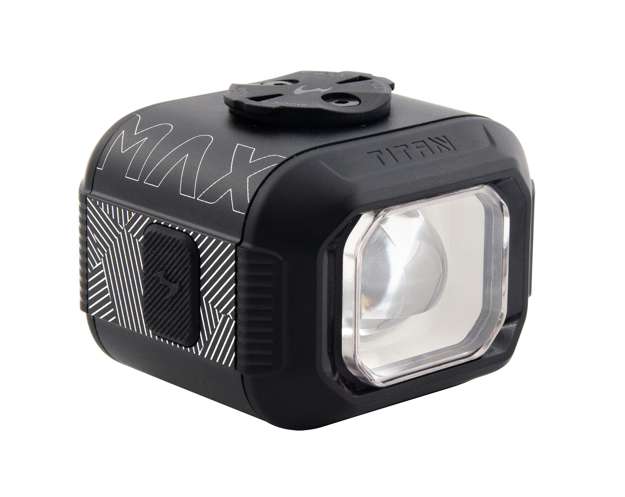 Велофара Moon TITAN Max 1700 люмен, USB-C, В комплекте крепеж gopro garmin