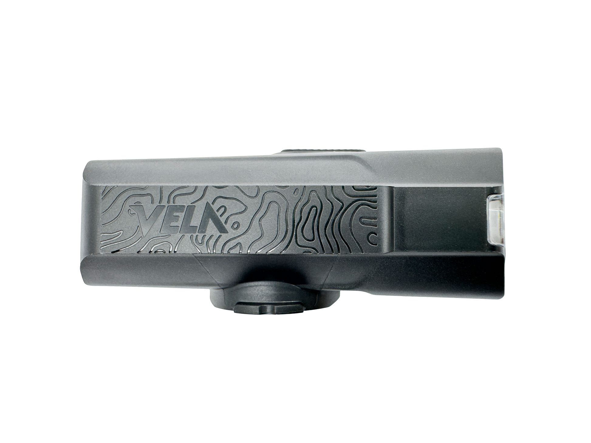 Фонарь велосипедный передний Moon VELA 200, 200 люмен, 1 диод, Li-Po аккумулятор 1200 mAh, черный цв