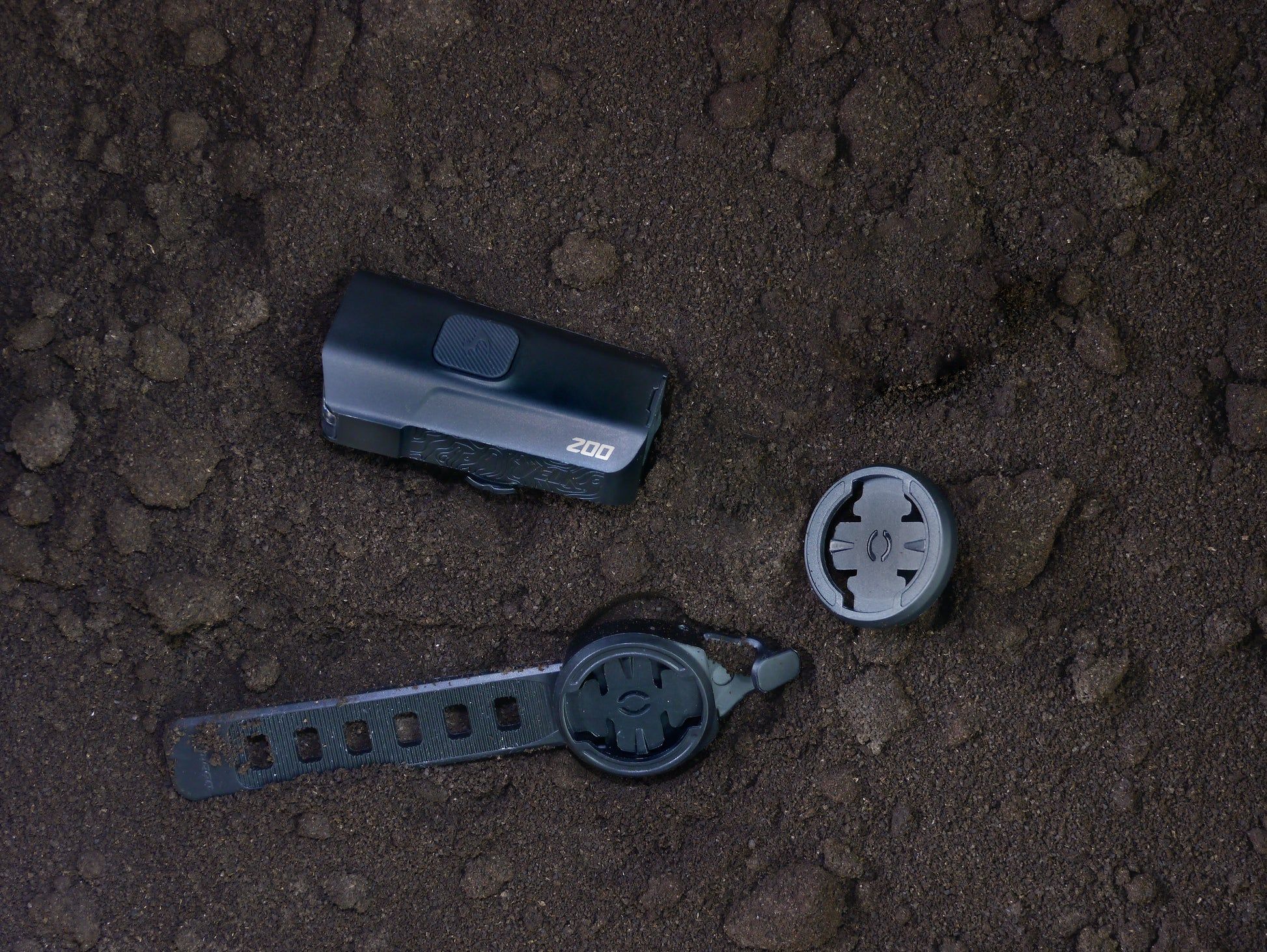 Фонарь велосипедный передний Moon VELA 200, 200 люмен, 1 диод, Li-Po аккумулятор 1200 mAh, белый цв