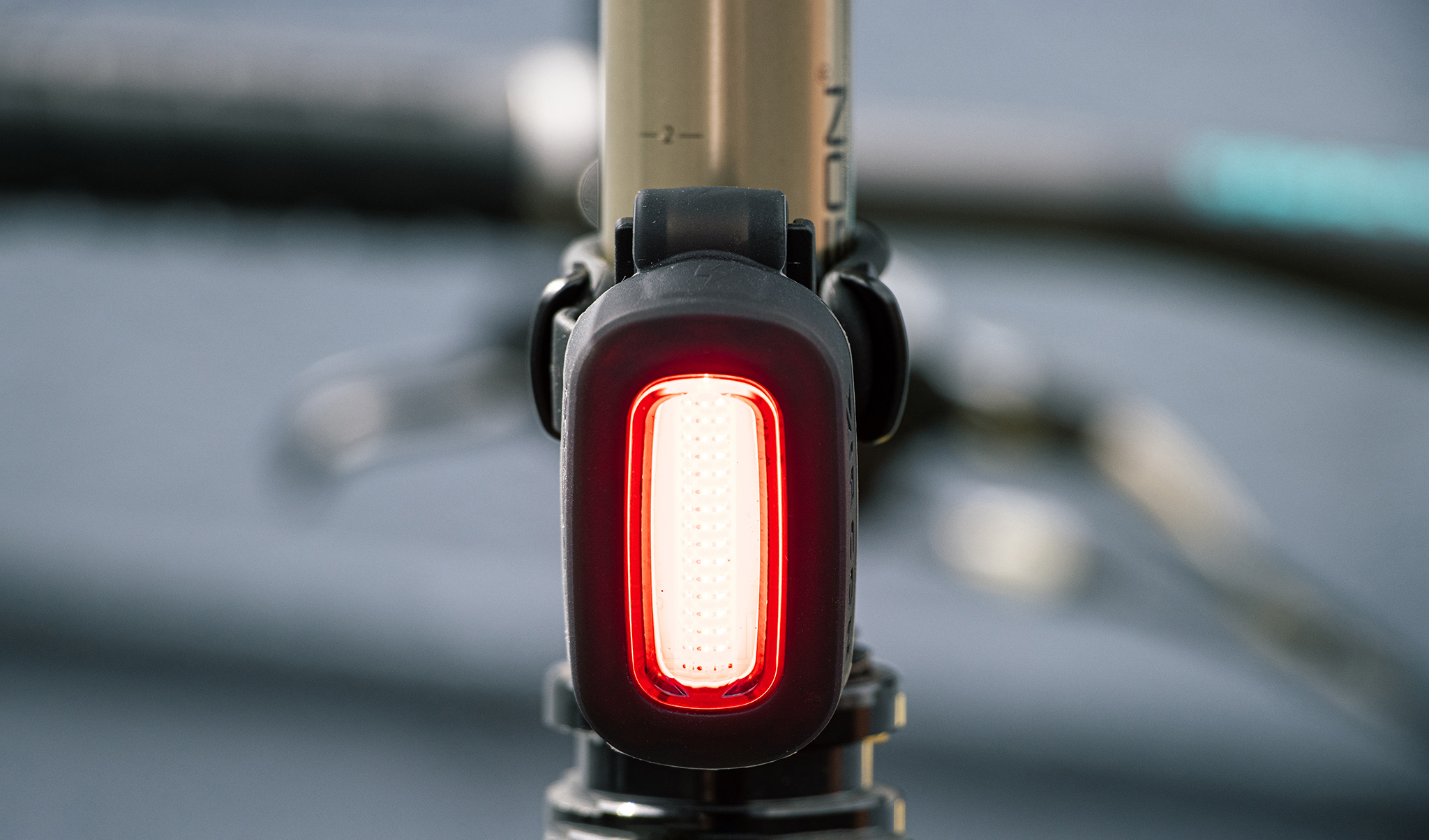 Велофонарь MOON ZIRCON RED LED C1 BLK