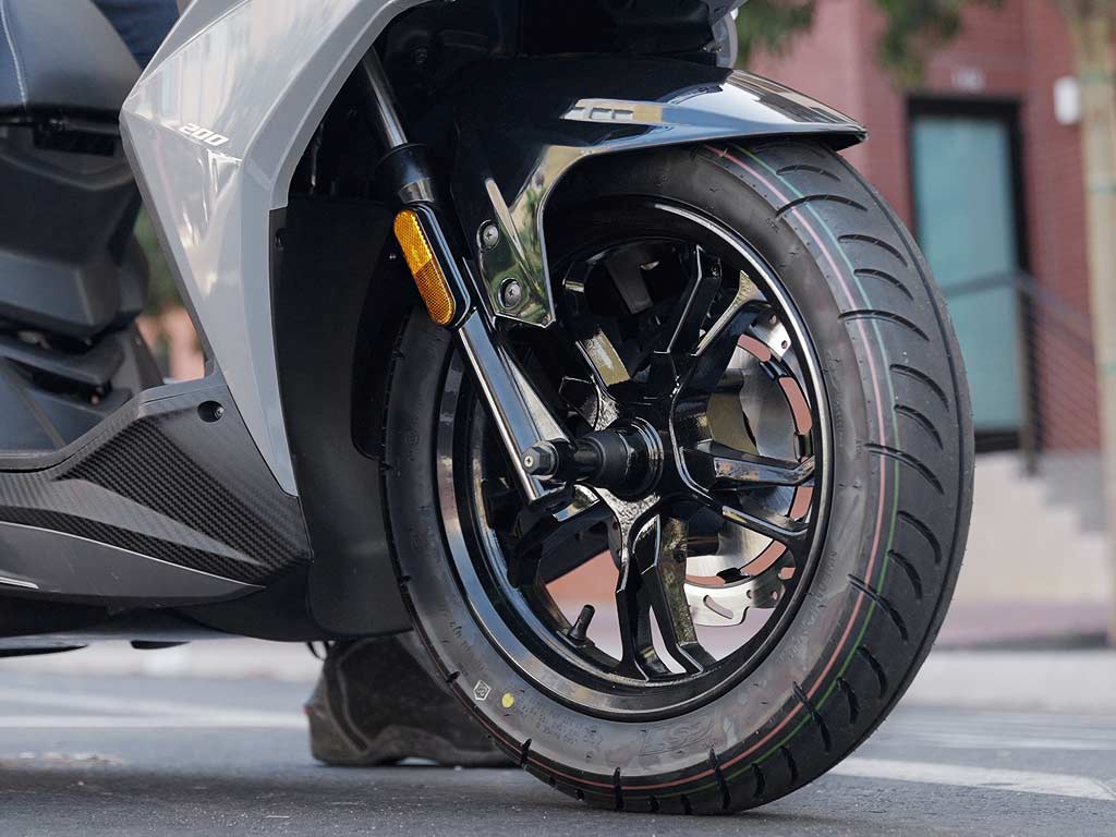 Скутер SYM Jet 14 200 матовый сине серый