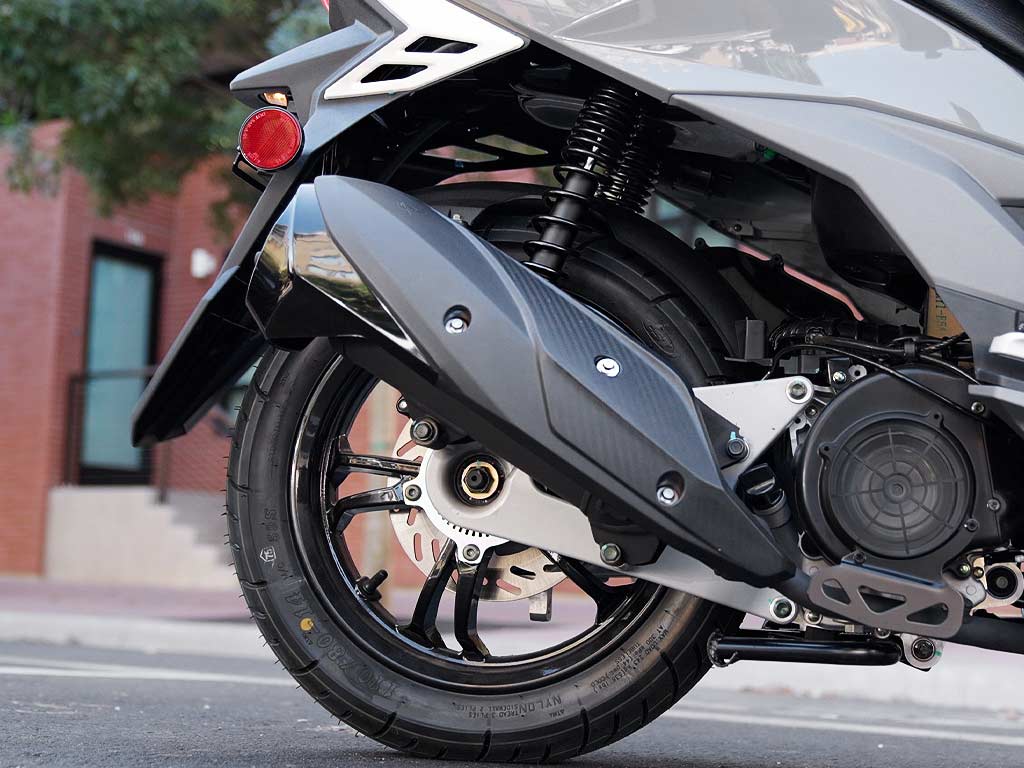 Скутер SYM Jet 14 200 матовый сине серый