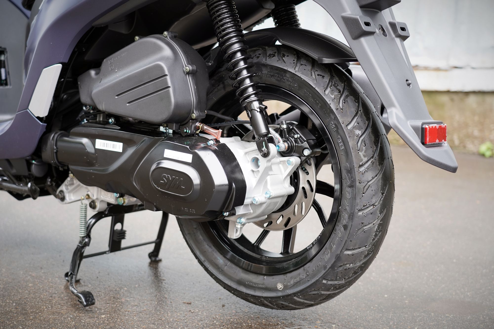 Скутер SYM Symphony ST 200 матовый сине-серый