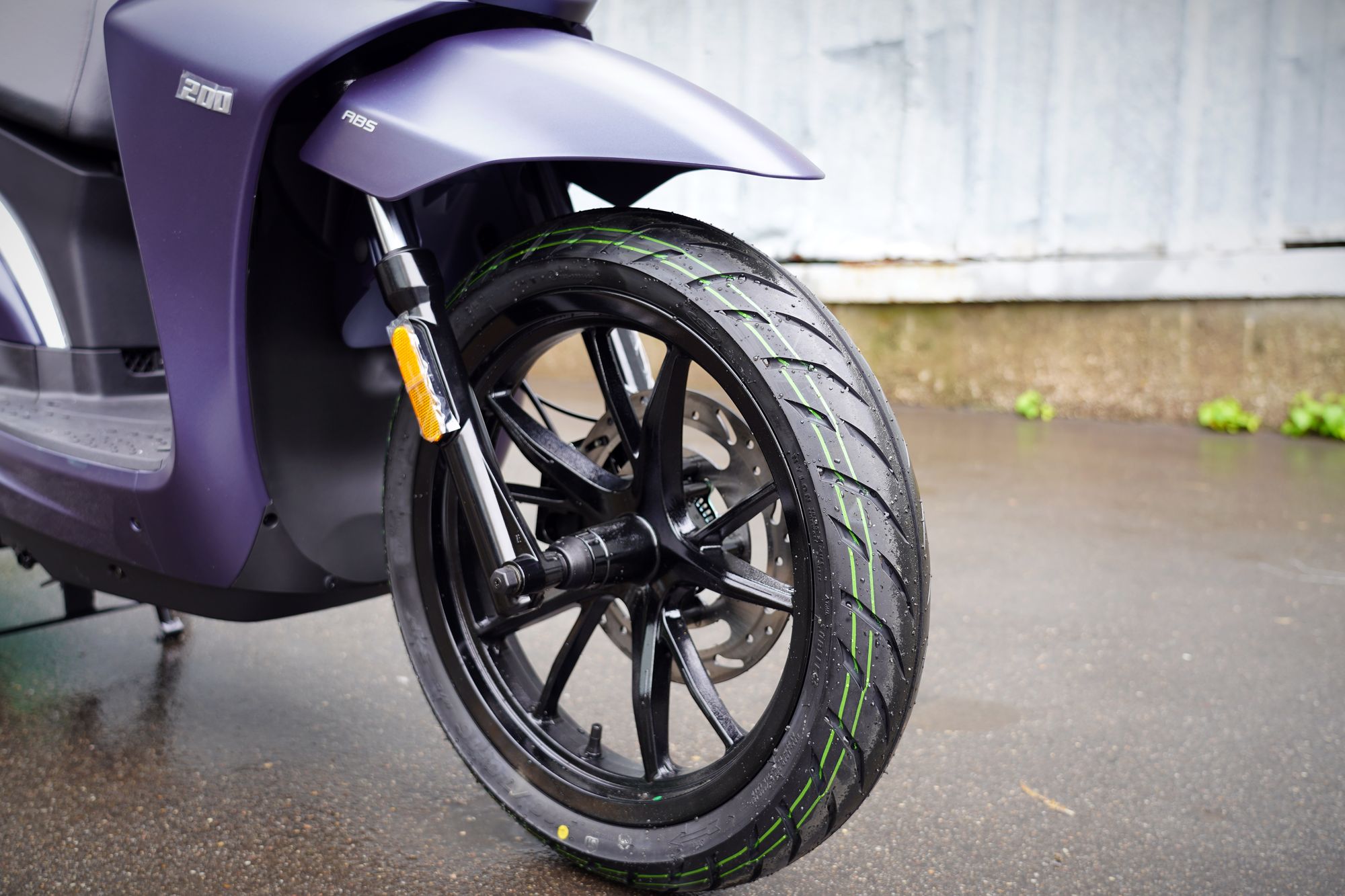 Скутер SYM Symphony ST 200 матовый сине-серый