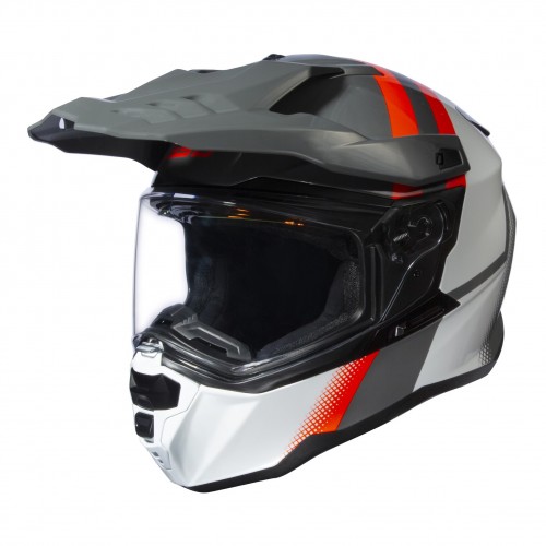 Шлем кроссовый GSB XP-22 GREY/ORANGE