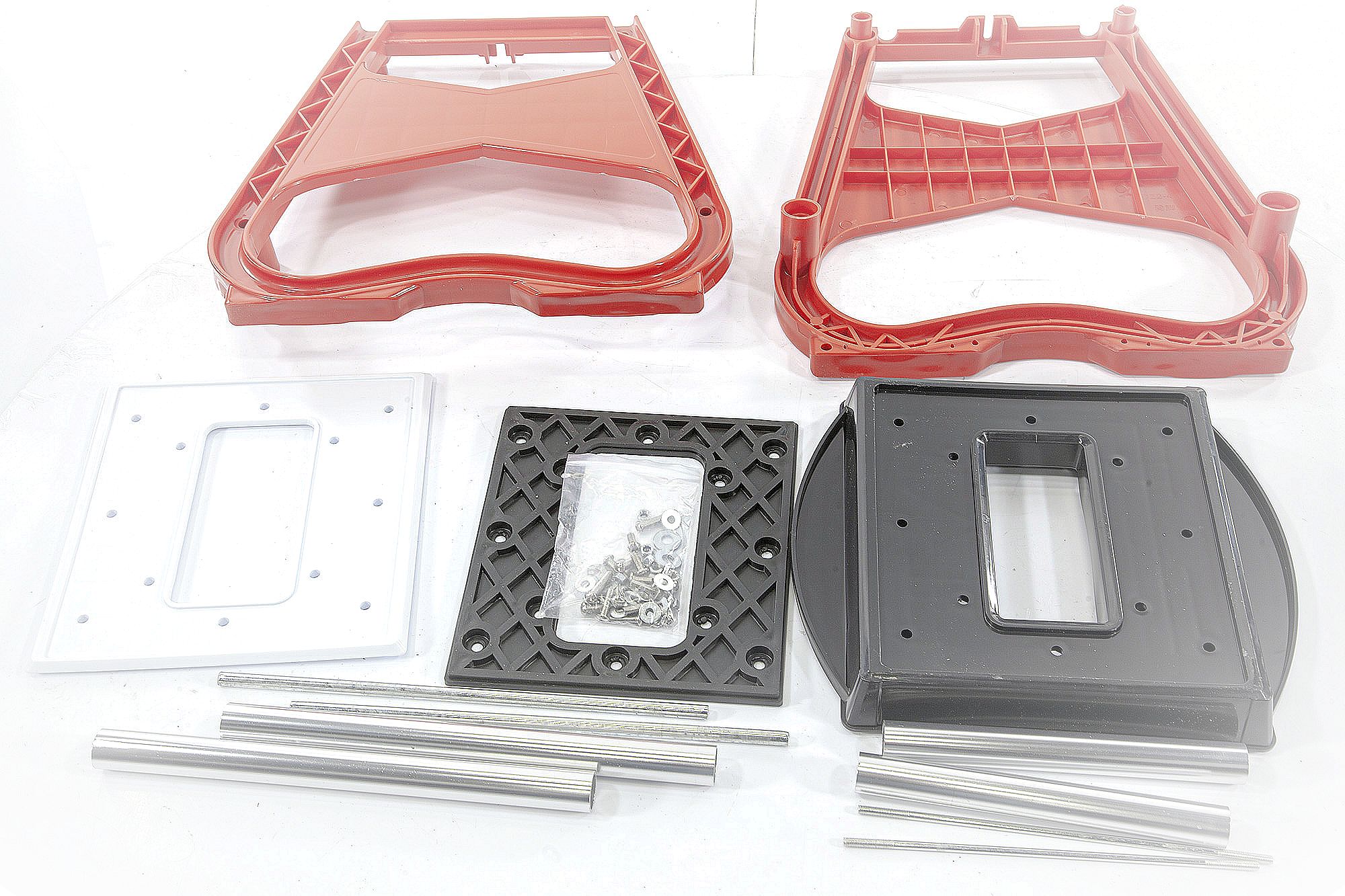 Подставка под мотоцикл высота 440 мм красная OTOM BSE