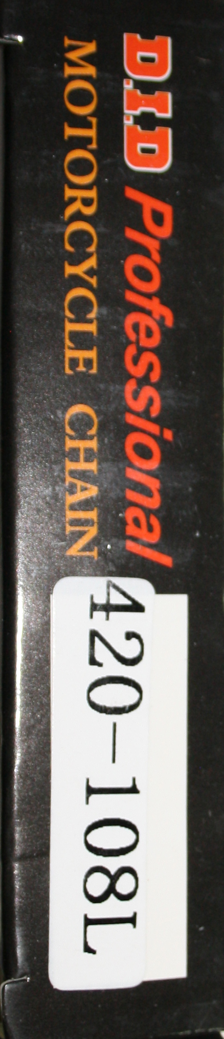 Цепь 420x108L без сальника DID (Black & Black) BSE