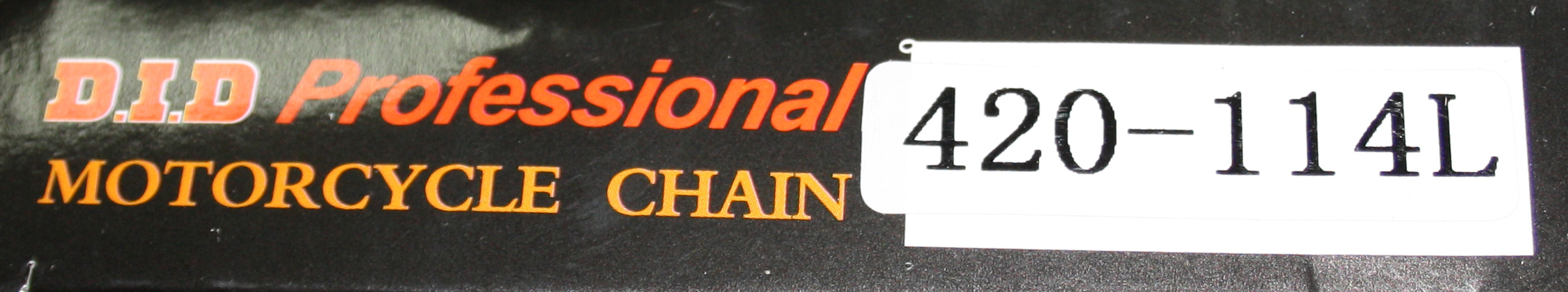 Цепь 420x114L без сальника DID (Black & Black) BSE