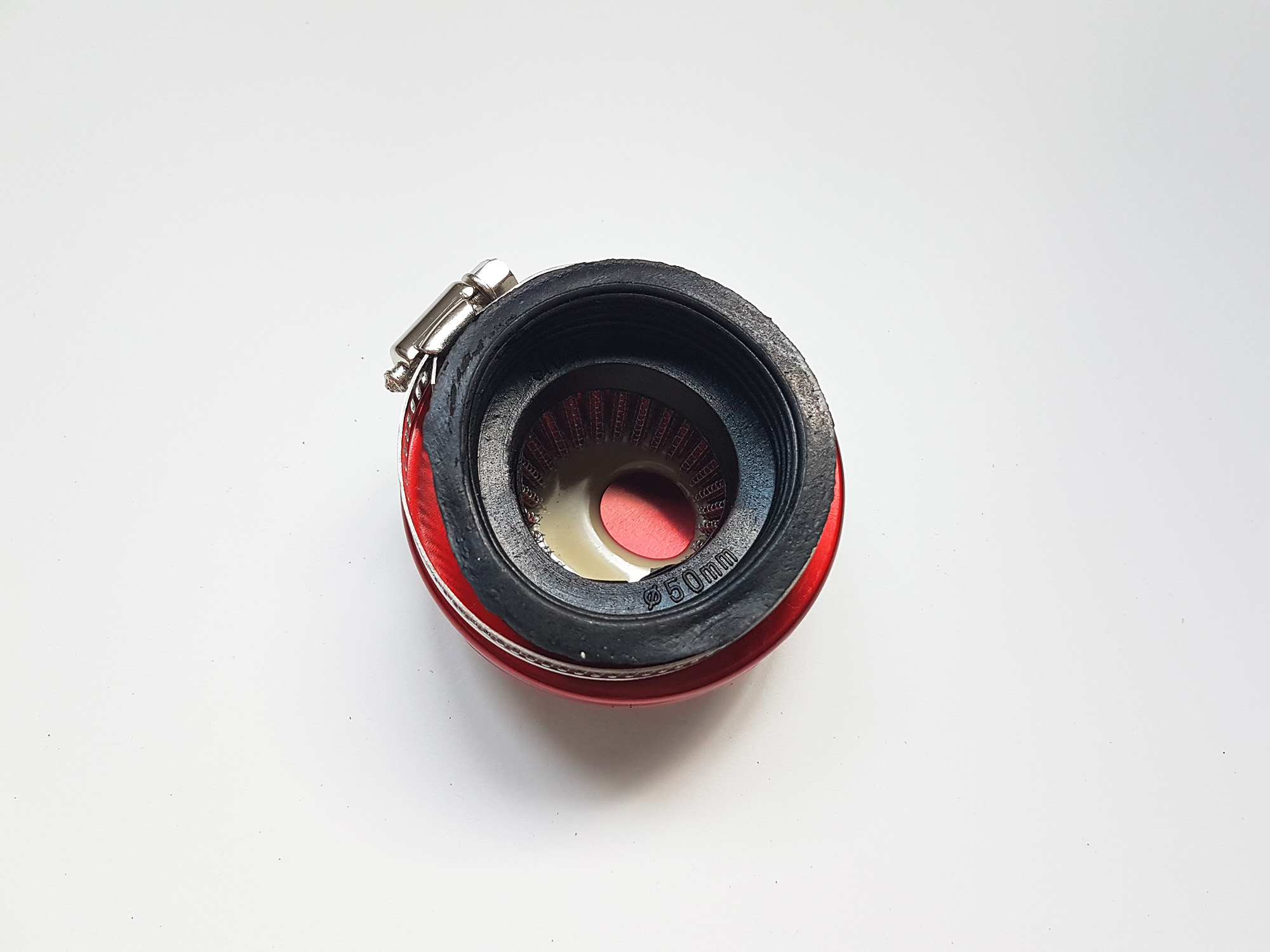 Фильтр воздушный OTOM D48мм красный BSE PH 125, 190S J2S